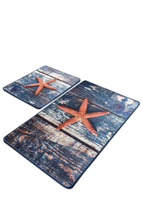 Mijölnir Juego de alfombras de baño Stella Marina Multicolor